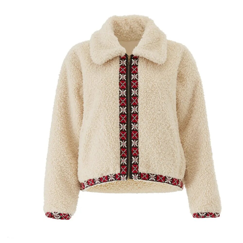 The Great The Faux Sherpa Shepherd Coat - Picture 4 of 7